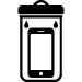 Vedenpitävä puhelinsuojus