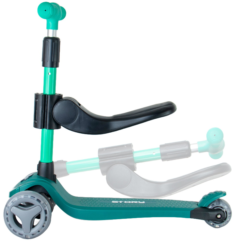 Story Mini Friends Deluxe 3IN1 Lasten Tretroller