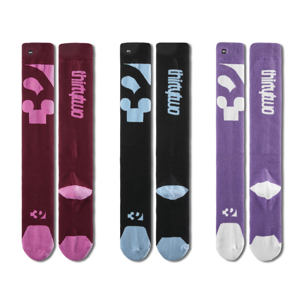 ThirtyTwo Cutout 3-pk Hiihtosukat