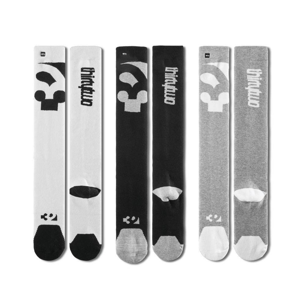 ThirtyTwo Cutout 3-pk Hiihtosukat