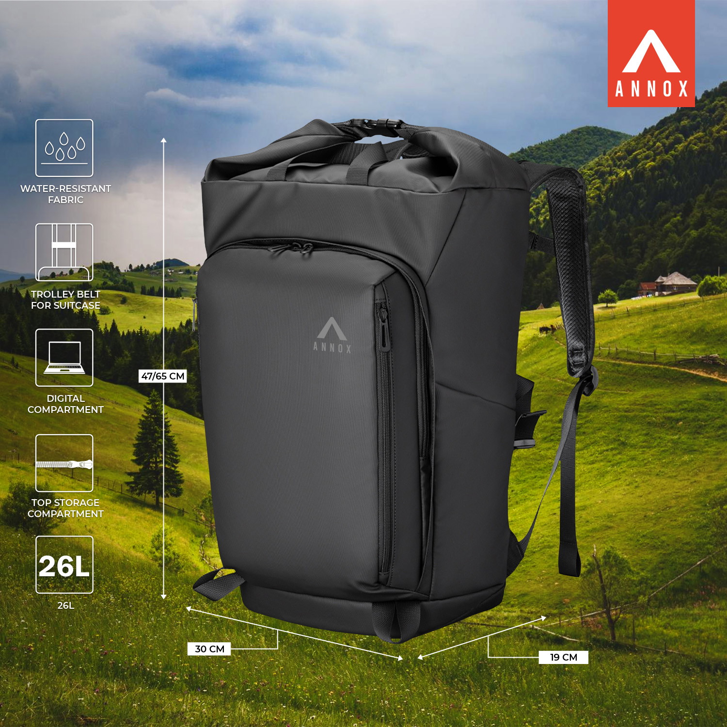 Annox Executive Commuter Bag