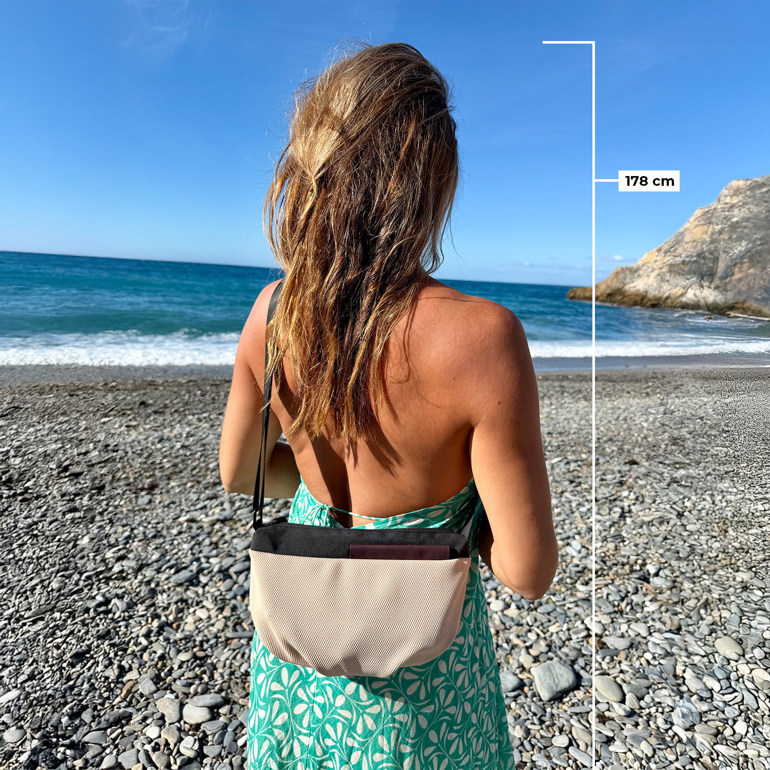 Annox On-The-Go Sling Bag – Vedenkestävä laukku skeittiin ja potkulautaan