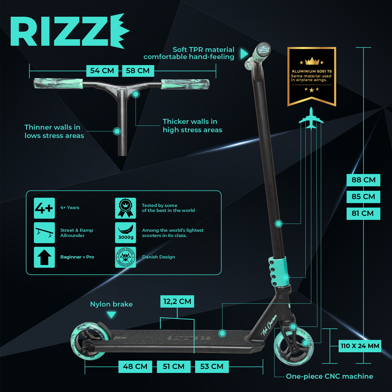 NKD RIZZ Freestyle Roller