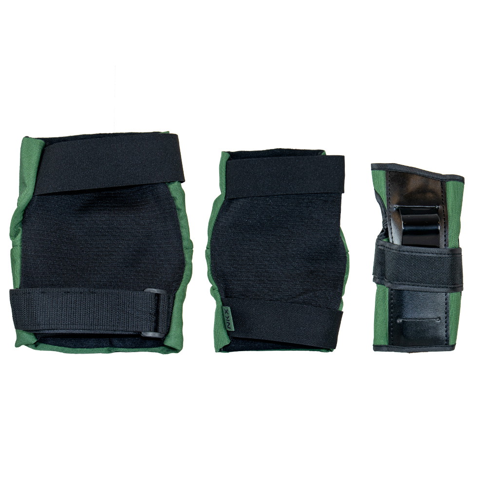 NKX 3-Pack Pro Suojavarusteet - Polvisuojat, Kyynärsuojat ja Rannetuet