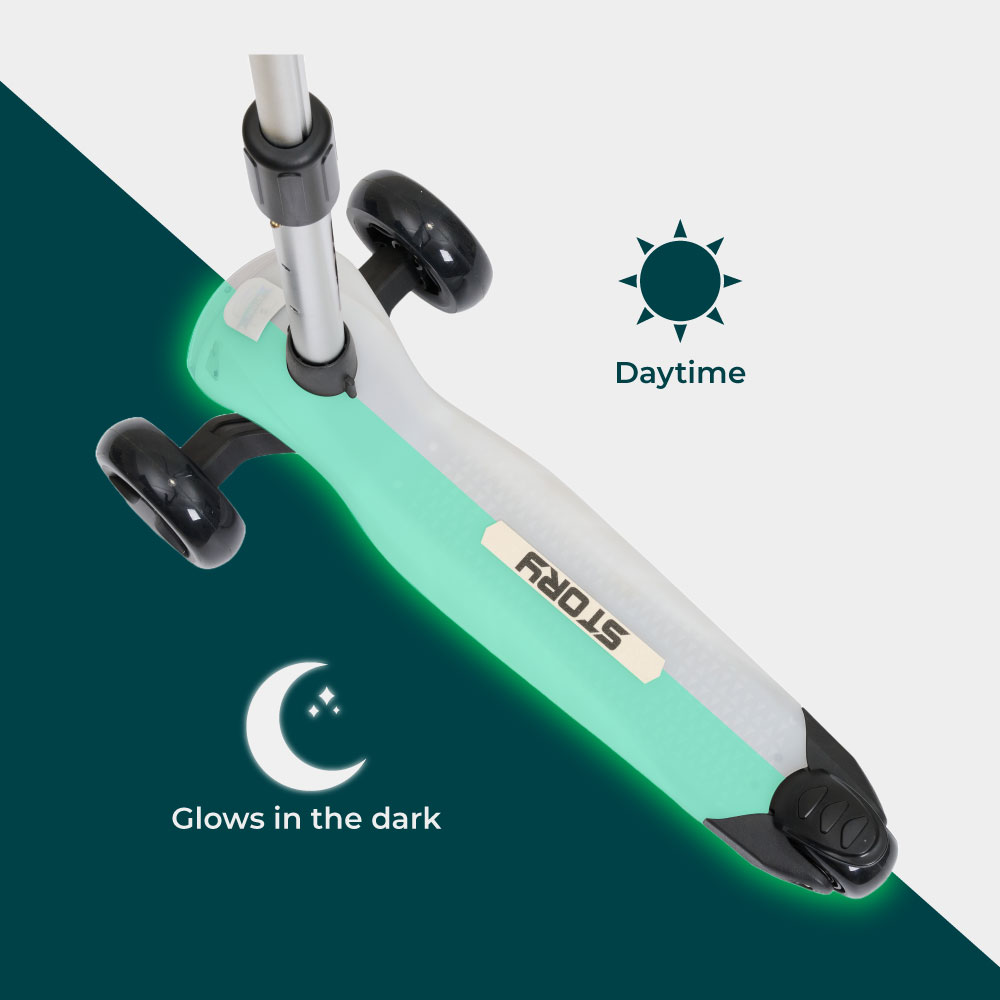 Story Mini Friends LED deluxe 3-pyöräinen lasten trottinette