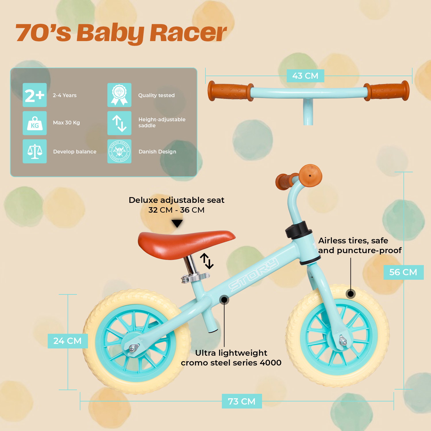 Story 70's Baby Tasapainopyörä