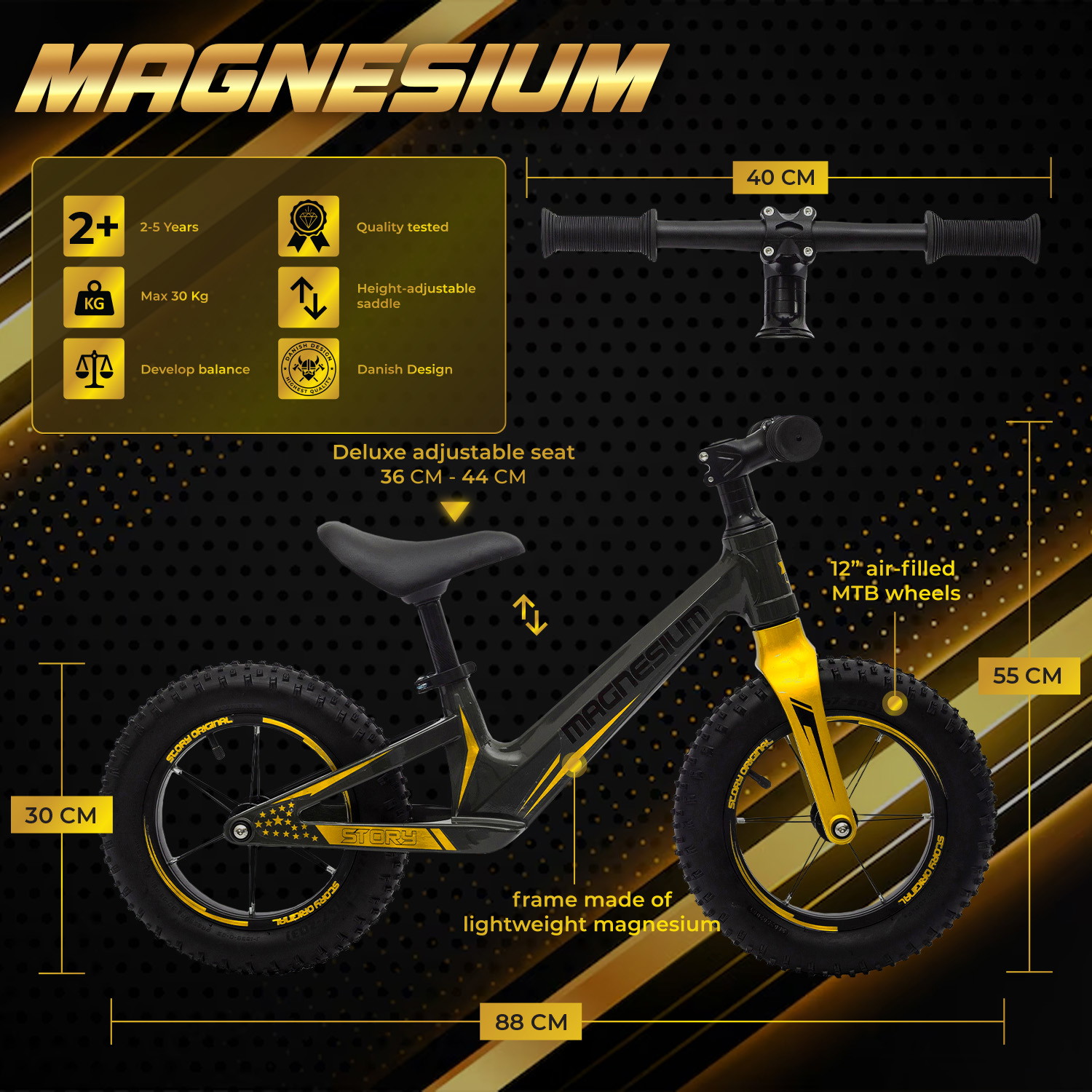 Story Magnesium Tasapainopyörä