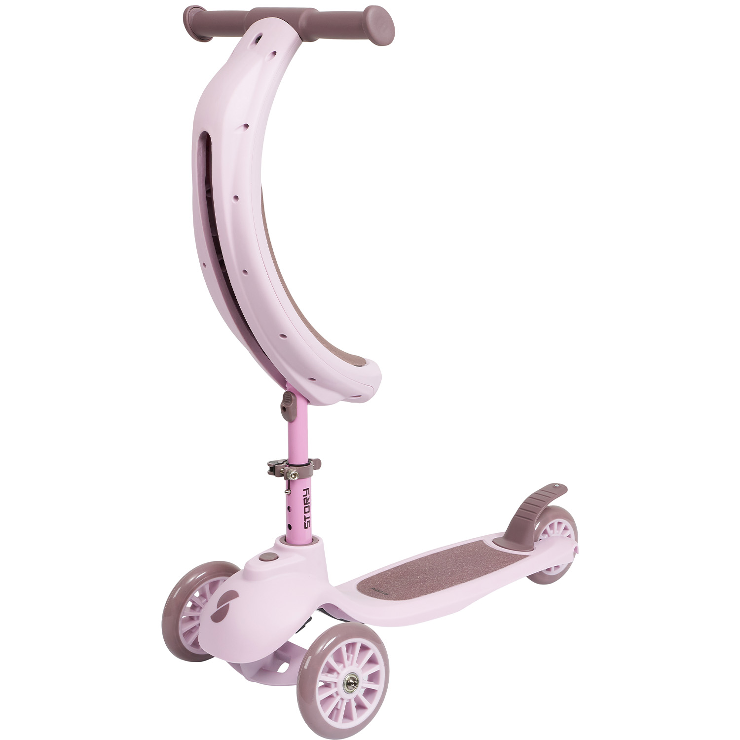 Story 4IN1 LED Lapset 3-pyöräinen trottinette