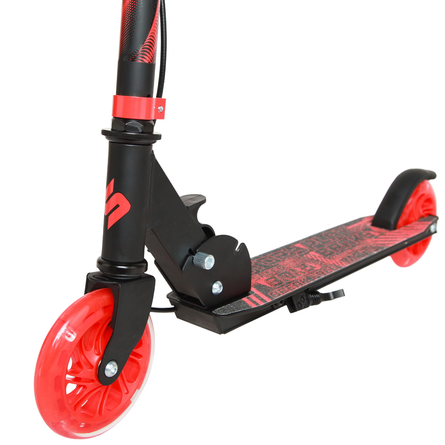 Story Play Lasten Trottinette, jossa on jarru ja LED-renkaat