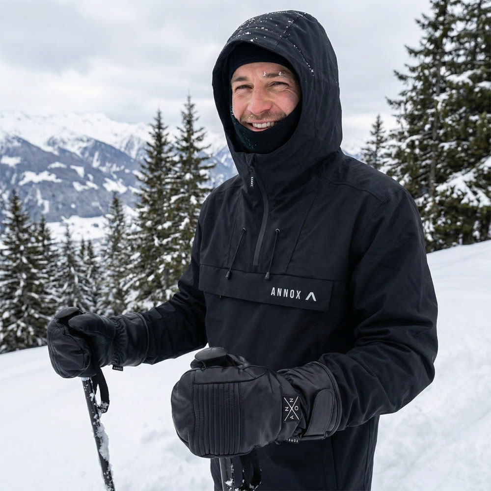 Annox Peak Nahkaiset Hiihtohanskat