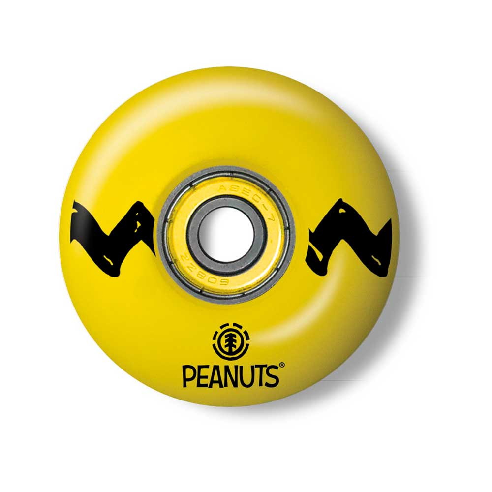 Element Peanuts Charlie Brown Stripe Skeittilaudan Renkaat