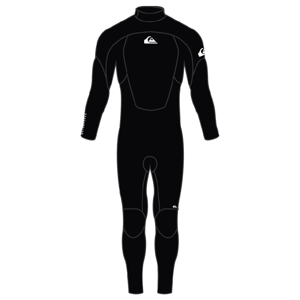 Quiksilver Prologue Back Zip Lapset 5 / 4 / 3 Märkäpuku