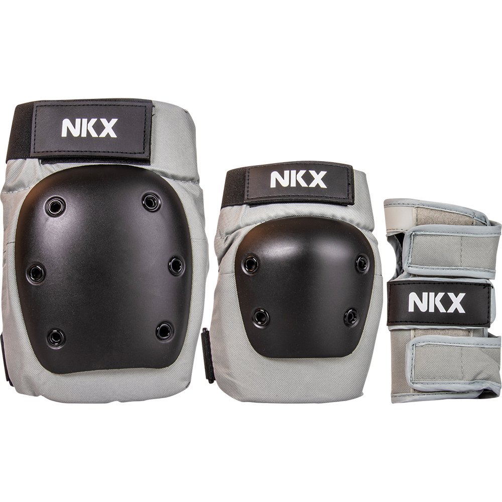 NKX 3-Pack Pro Suojavarusteet - Polvisuojat, Kyynärsuojat ja Rannetuet