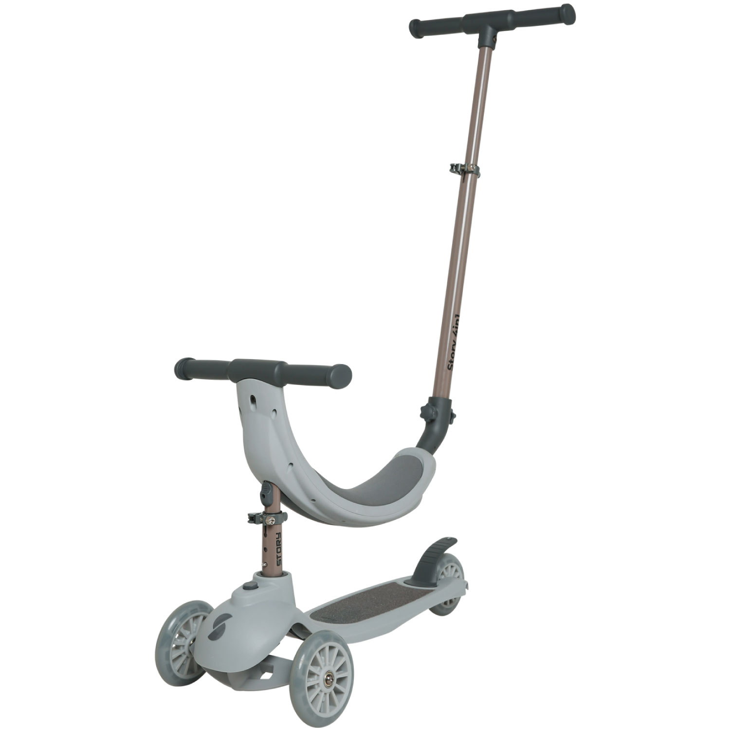 Story 4IN1 LED Lapset 3-pyöräinen trottinette