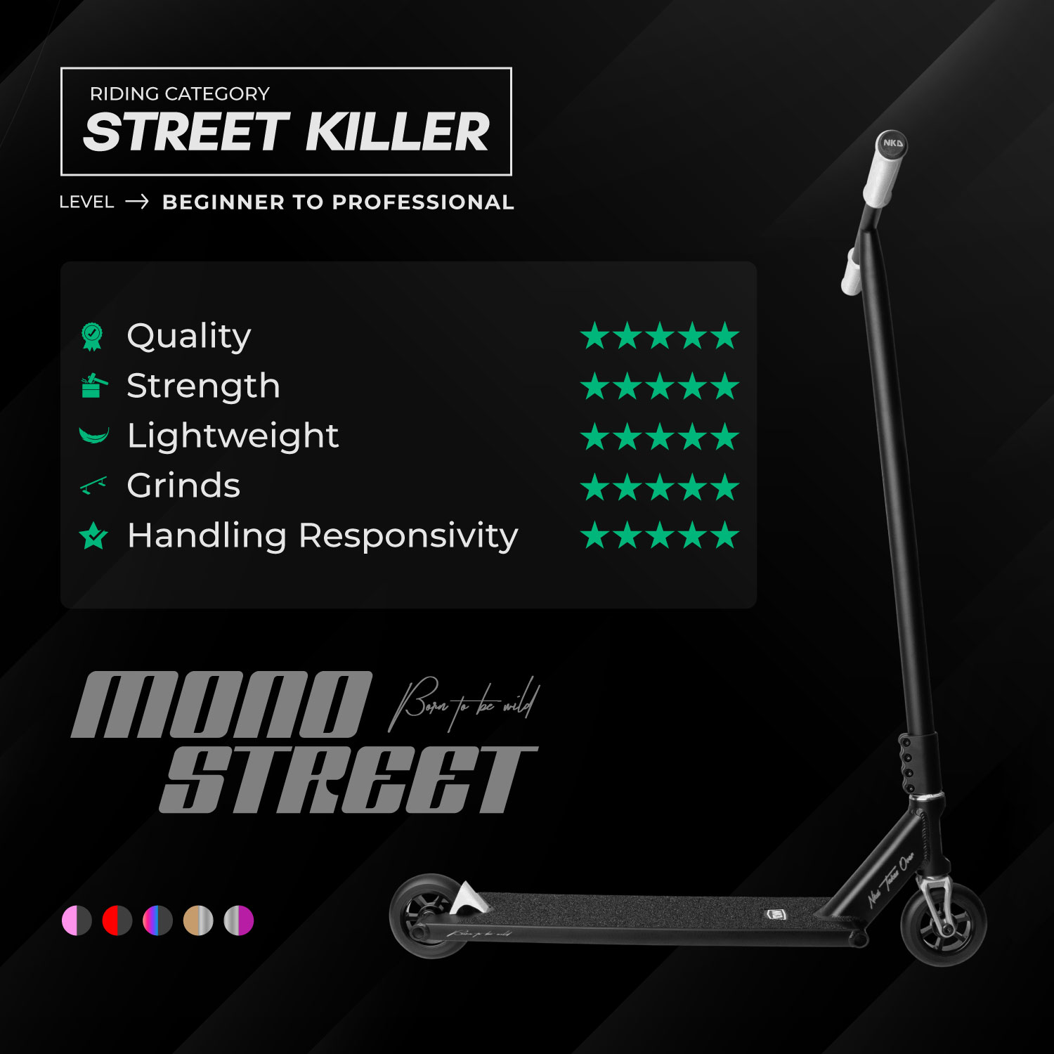 NKD Mono Freestyle Roller