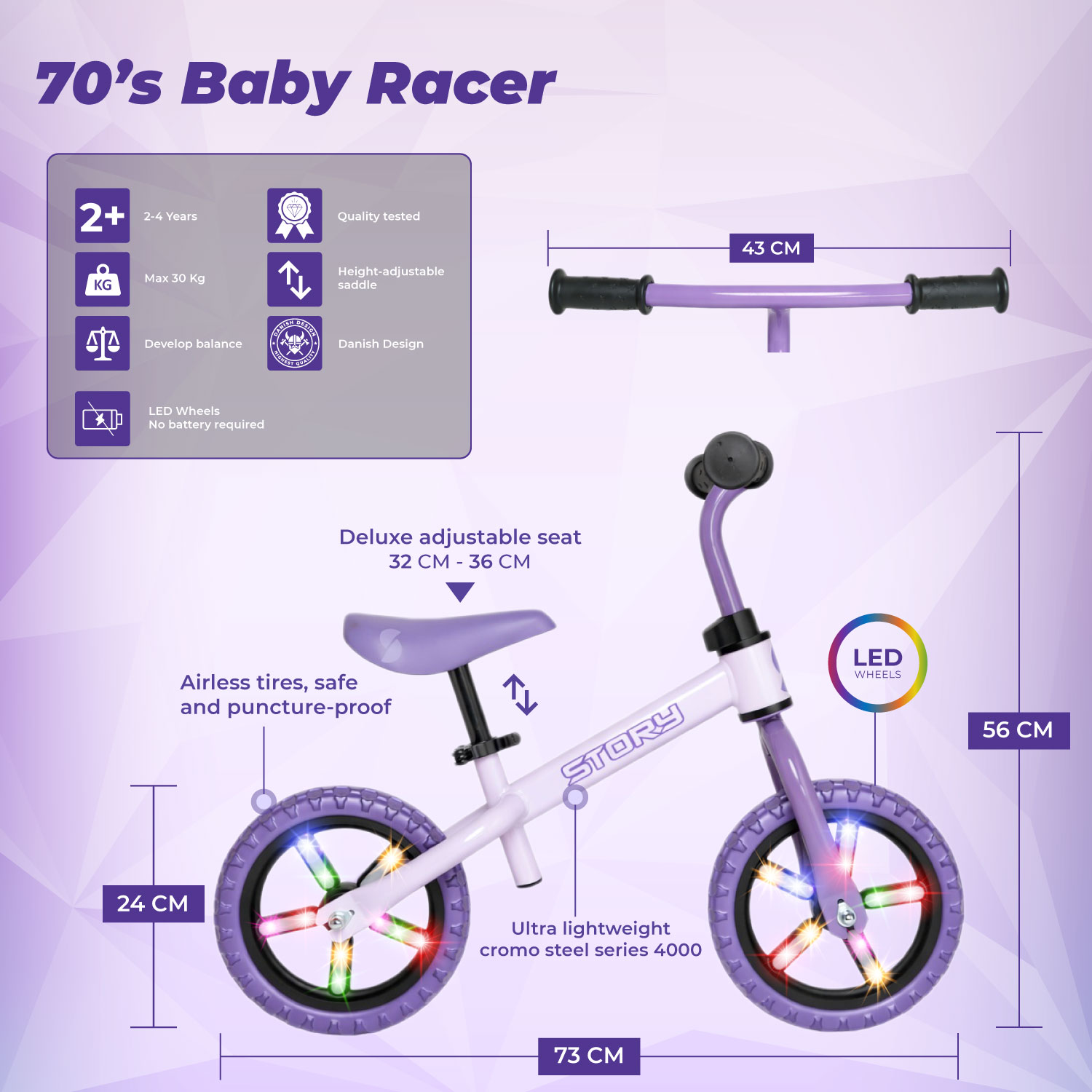 Story 70's Baby Tasapainopyörä