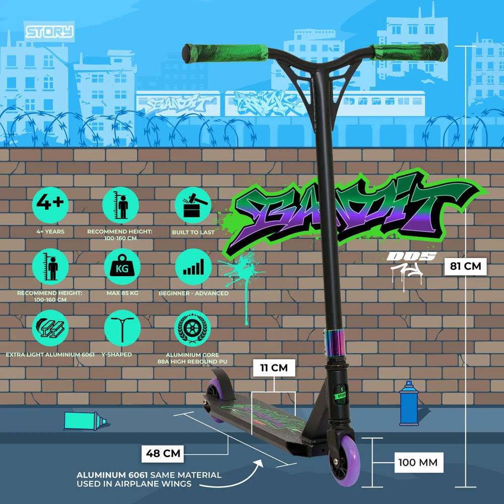Story Bandit DOS Freestyle Roller